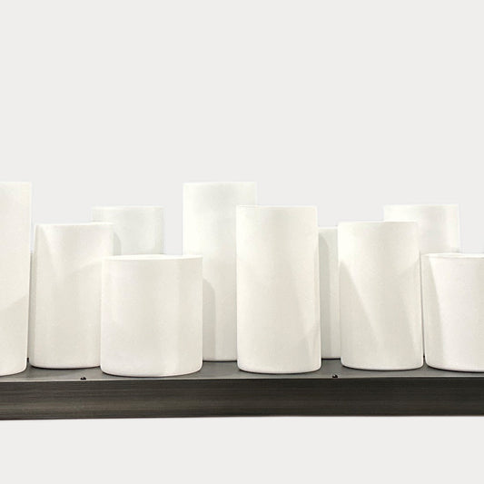 LED Candlelight Chandelier Vintage Metal Light Fixture