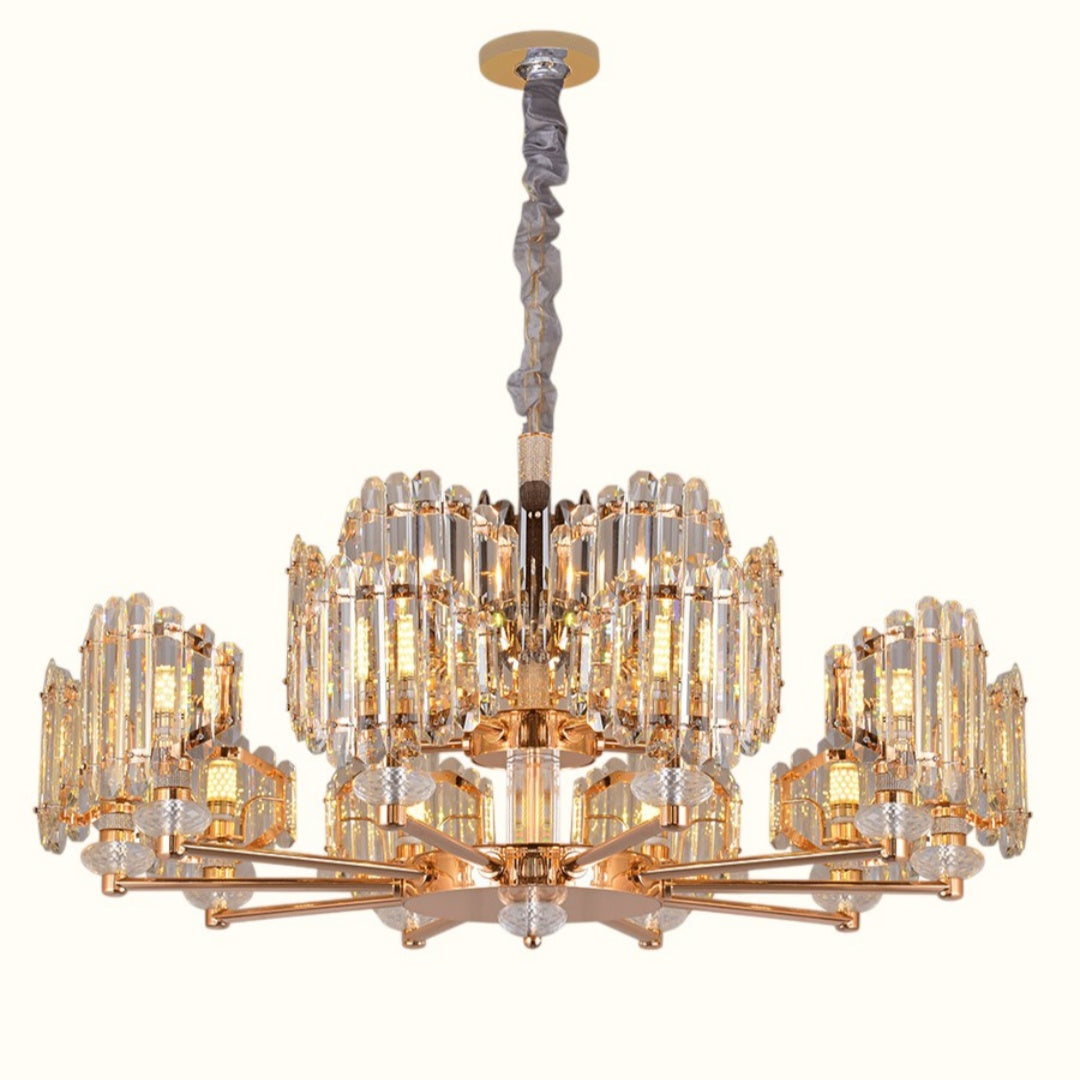 Elegant Crystal Pendant Chandelier – Light Luxury for Every Room