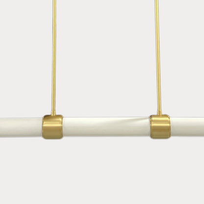 Alabaster Single Light Dimmable LED Pendant