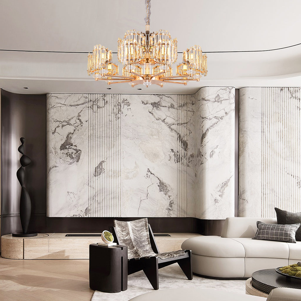 Elegant Crystal Pendant Chandelier – Light Luxury for Every Room
