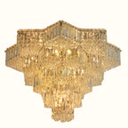 Luxurious Crystal LED Flush Mount