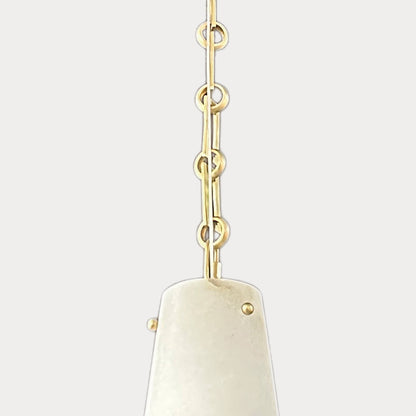 Gold Modern Alabaster Pendant light