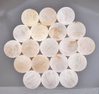 Timeless Alabaster & Brass Bubble Chandelier