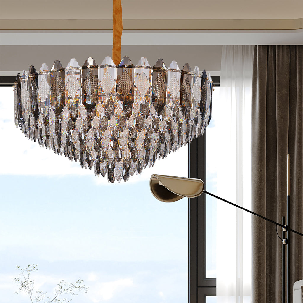 Interior Lighting Scandinavian Art Crystal Chandelier